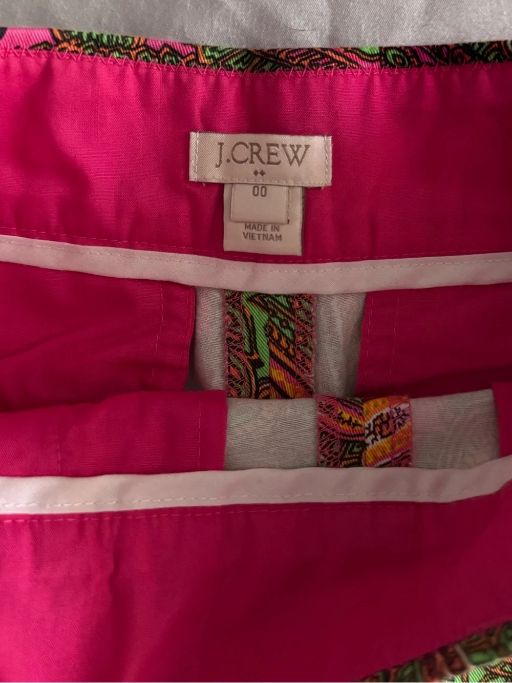 J. Crew Paisley Print Women's Shorts in Multicolor
